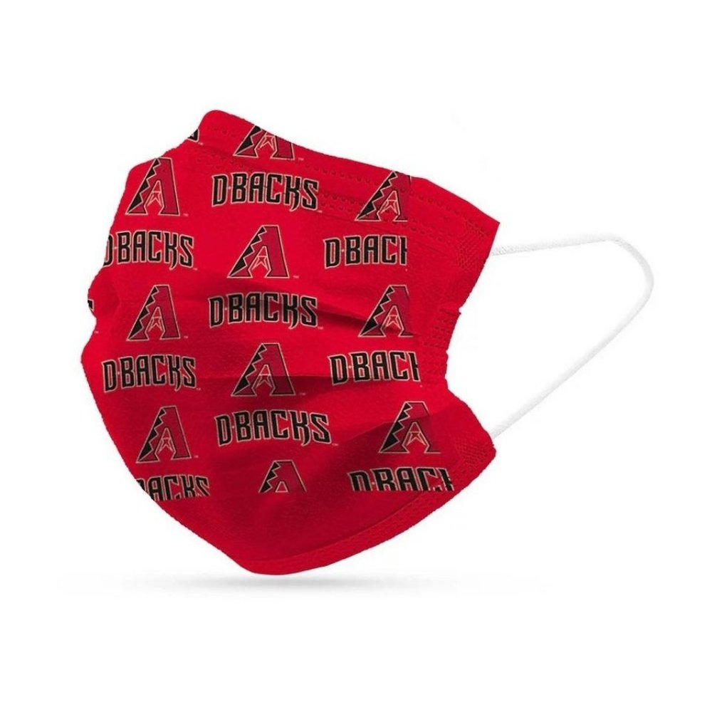 Adult Arizona Diamondbacks 6-Pack Disposable Face